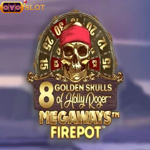 8 golden skulls of holly roger megaways